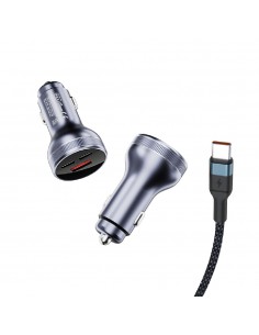 CAR 12V TO USB A+C 65W C966